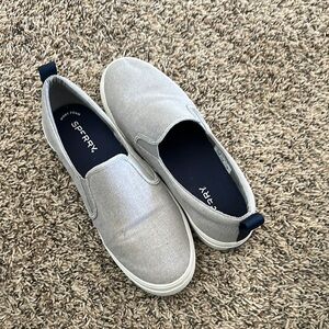 Sperry Men's Gray Slip-On Shoes
